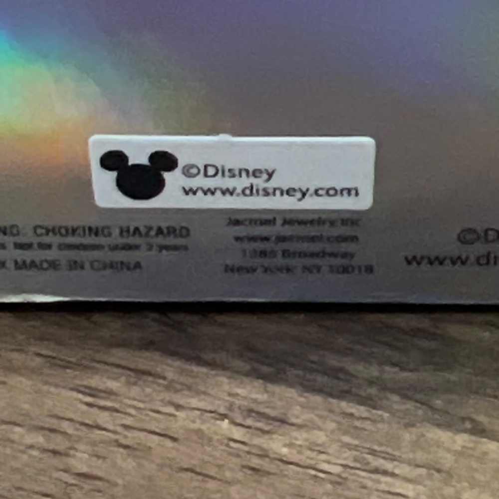 Diamonique's Disney Interlocked Minnie & MickeyRing, Sterling - Picture 10 of 11